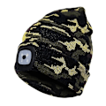 Miniatyrbillede 2 af 5: Led-belyst Beanie Hat Hip Hop Mænd Vinter Varmt Hat