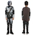 Miniatyrbild 1 av 5: Star Wars Mandalorian Kostym Barn Pojkars Jumpsuit Med Mask Set Festkläder 9-10 Years