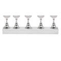 Miniatyrbillede 3 af 5: Neglekunst Display Øvelsesstativ Magnetisk Negle Fingernegl Tip Holder Manicure Sæt Værktøj (6)