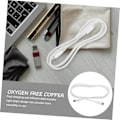 Miniatyrbillede 4 af 8: USB-C Opladerkabel 2-pak Hurtig Opladningskabel Type C til C Højhastigheds Telefonoplader Robust til Mobile Enheder