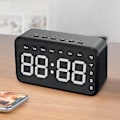 Miniatyrbild 2 av 5: Spegels Digital Väckarklocka Vattentät Trådlös Bluetooth-högtalare Väckarklocka