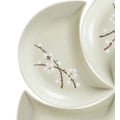 Miniatyrbilde 2 av 3: 5 stk Nordiske Plommeblomst Keramiske Snacks Tallerkener Middag