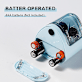 Miniatyrbillede 3 af 4: Elektrisk blyantspidser med to huller silver