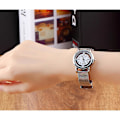 Miniatyrbillede 2 af 5: Dametøj Stainless Steel Mesh Analog Armbåndsur