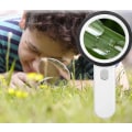 Pikkukuva 5 / 5: Suurennuslasi 13 LED-valolla Lukemiseen Seniorille Koruille