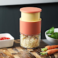 Miniatyrbillede 2 af 5: Mini Chopper Cutter Køkkenredskab Gadgets Hvidløg Urter Nødder Grøntsager Løg Masher 304 Rustfrit Stål