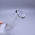 Miniatyrbillede 5 af 5: Laboratorieglaskolbe Rund flad bund Lang hals Kemi