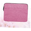 Miniatyrbillede 2 af 8: Beskyttende taske til bærbar computer 15,6'' Laptop Sleeve Case Bærbar Taske Lynlås Enkel Stilfuld Rosafarvet
