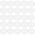 Miniatyrbilde 2 av 3: 100 stk Plast Transparent Kuler Multifunksjonelle Vridde Runde Kuler Klare Fyllbare Grab Kuler Fra Kuolu 2.8X2.8cm