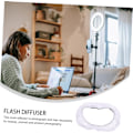 Miniatyrbillede 6 af 8: Foldbar Ring Flash Diffuser 14 Tommer Softbox til Høj Lystransmission Nylon