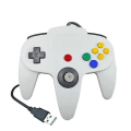 Miniatyrbillede 2 af 2: USB Trådløs N64 Controller Gamepad til Klassisk 64 Hvid