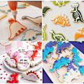 Miniatyrbild 3 av 5: Dinosaurie-kakformar, Fondantkakformar Kompatibla Med Barnbakning av Kakor, Kakformar i Rostfritt Stål, Dinosaurie-kakformar-yuhao