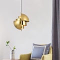 Miniatyrbillede 5 af 5: 28cm Globe Design Hængende Lampe Geometriske Former Ø
