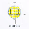 Pikkukuva 3 / 5: 10 kpl Led Bi-Pin -valot 24led Ac/dc12v-36v Laaja Jännite Maissivalot