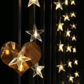 Miniatyrbilde 2 av 5: Gardiner Lys 2m Feelysslynge 12 Stjerner 138stk LED 8 Moduser