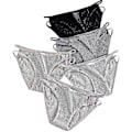 Miniatyrbild 1 av 3: 5-pack Bomullsunderkläder för Kvinnor Bikini Trosor Mjuka Fullt Bakomtäcke (haoyi)-b-yuhao XL