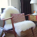 Miniatyrbild 1 av 3: Supermjuk Fårskinnsliknande Stolmatta Fluffig Matta