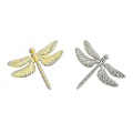 Miniatyrbild 2 av 5: 6 st Dragonfly Servett Ringar Guld DIY Hotell Bröllop Bankett Bord Display Metall Servett Spänne