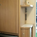 Miniatyrbilde 4 av 5: 4 stk Trykknapplås, Mini Trykknapp Skuff Skap Dør Lås Nøkkelfri Skap Lås