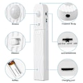 Miniatyrbilde 3 av 5: LED-lys under skap med bevegelsessensor, vanntett 5V USB LED nattlysstripe