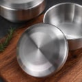 Miniatyrbillede 4 af 5: 304 Koreansk Rustfrit Stål Dobbelt Ris Skål Med Låg Suppe Skål