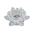 Miniatyrbillede 1 af 5: Krystal Lotus Teelysholder Lotus Petal Ønske Lysholder