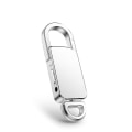 Miniatyrbilde 1 av 5: 8 GB Digital Nøkkelringopptaker Sølv