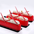 Miniatyrbillede 3 af 5: 8 Huls Silikonform, Lange Strimler Eclair Form