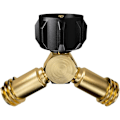 Miniatyrbillede 1 af 4: Propan Tank Y-splitter, Propan Adapter 2-vejs Ventil