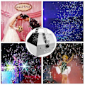 Miniatyrbillede 4 af 5: LED Mini Boblemaskine Scene Effekt Boblemaskine Bryllup Scene Romantisk Boble Dekoration