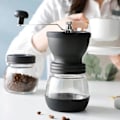 Miniatyrbild 5 av 5: Bärbar Kaffekanna Kaffemaskin Handvevad Hemkaffekvarn