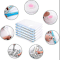 Miniatyrbild 1 av 3: Vakuumförpackningsväska för madrass/täcke - platsbesparande vakuumförpackningsväska för överdimensionerade latex/skummadrasser - yuhao