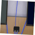 Miniatyrbild 5 av 8: Ergonomisk Design Ethernet Splitter Nätverks Splitter Adapter 1 till 2 Splitter