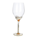Miniatyrbilde 1 av 3: 1 stk Transparent Vinglass Krystall Bryllup Goblet Emaljert Rødvin Kopp