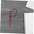 Miniatyrbillede 6 af 8: 2 stk. sorte elastiske snore til touchpenne med udtrækkelig spiralfjeder, anti-tab tablet pen stropper