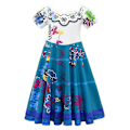Pikkukuva 1 / 3: Encanto Mirabel - Hieno Pukeutumispuku Tytöille 10-12 Years