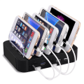 Miniatyrbillede 1 af 5: 5 USB-porte Opladningsstation Hurtiglader Multi-beskyttelse