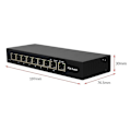 Pikkukuva 4 / 5: KF-S1OH-1TH 1+8 Port 10/100Mbps PoE-verkkokytkin