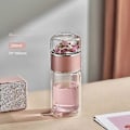 Pikkukuva 2 / 3: 280 ml Teekupillinen Korkea Borosilikaattilasi Pinkki