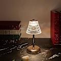 Miniatyrbilde 3 av 5: Krystallbordlampe Dekorativ Kunstnerisk USB Soverom Jenterom
