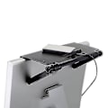 Miniatyrbilde 4 av 4: Holdbar TV-skjermstativ, Laptop-stativ, Skrivebordstativ, Oppbevaringshylle (1 stk, svart)