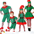 Miniatyrbillede 1 af 5: Matchende Børn Voksen Far Mor Drenge Piger Elf Fancy Outfit Julekostume Sæt 3-4 Years Men