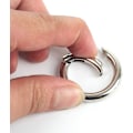 Miniatyrbillede 2 af 5: Zink Legering Rund Karabiner 20 Styk 28mm O-ring Hæk