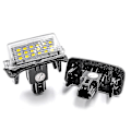 Miniatyrbillede 3 af 5: 1 Par Baglygte til Nummerplade Bagpå Bil LED 12V Passer til Toyota GR Yaris Corolla E210 Touring Sports Yaris Xp21 2022 2021 2020 Ty-yuhao