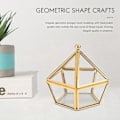 Miniatyrbillede 2 af 5: Glas Ringæske Bryllups Smykkeæske Blomst Glasdæksel