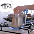 Miniatyrbilde 4 av 5: Nuddelpotte-strainer i rustfritt stål, lagerpotte for pasta, med lokk for kokekar, rustfritt stål, 16 cm