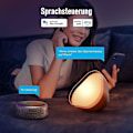 Miniatyrbillede 3 af 5: Ambient Bærbar Bordlampe Bluetooth Stemmestyret Skrivebordslampe