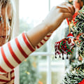 Miniatyrbild 4 av 4: Personligt Ko-Hängsmycke för Julgran - Juldekoration A