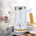 Miniatyrbilde 3 av 5: Automatisk Elektrisk Melkeskummer med Varme og Kjøling 500W - Apparat for Latte-skum og Kaffe