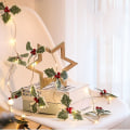 Miniatyrbild 4 av 5: Julröda Fruktblad Fairy String Lights Solenergi
